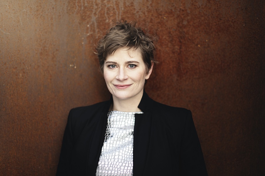 Anja Bihlmaier, de nieuwe chef-dirigent van Residentie Orkest Den Haag