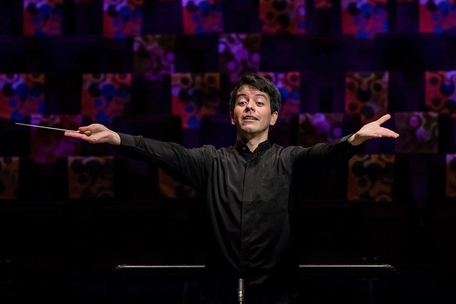 Carlos Agreda, een van de finalisten van de International Conducting Competition Rotterdam. Foto: Allard Willemse