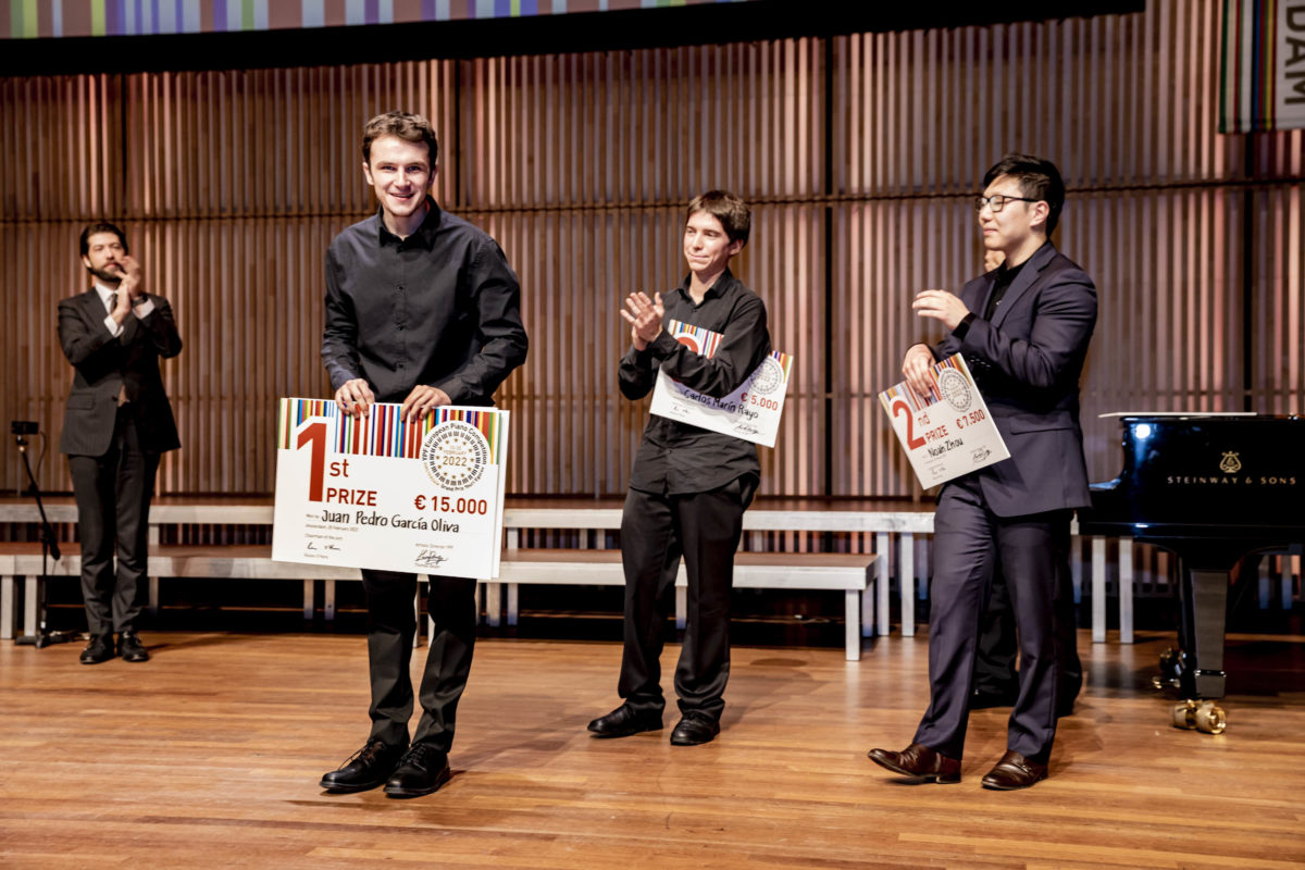 YPF European Piano Competition-Grand Prix Youri Egorov 2022_winnaar Juan Pedro García Oliva