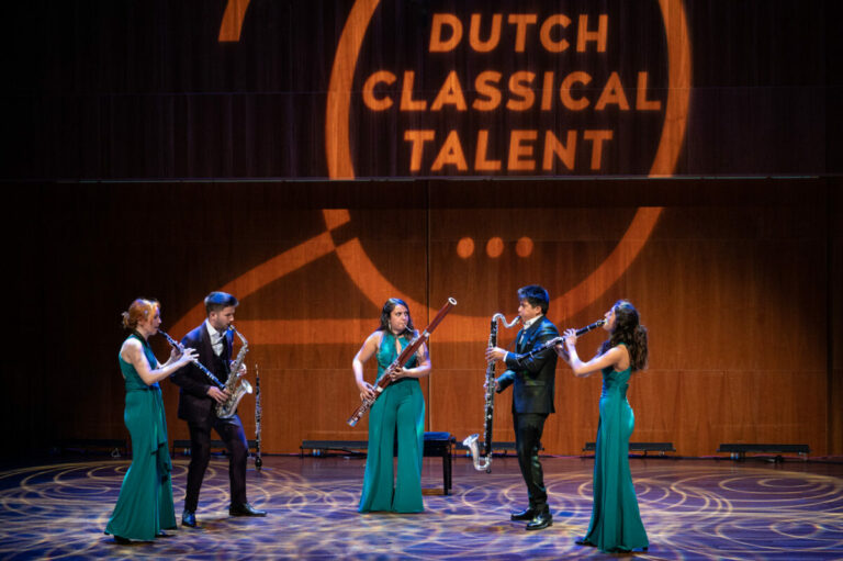 Dianto Reed Quintet is een van de finalisten van Dutch Classical Talent