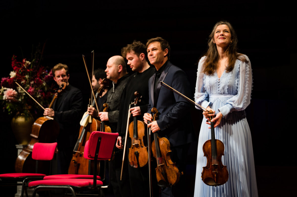 Internationaal Kamermuziekfestival Utrecht met artistiek leider en violiste Janine Jansen.