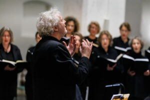 Krijn Koetsveld is de dirigent van Le Nuove Musiche. Foto: Stefan Heijendael