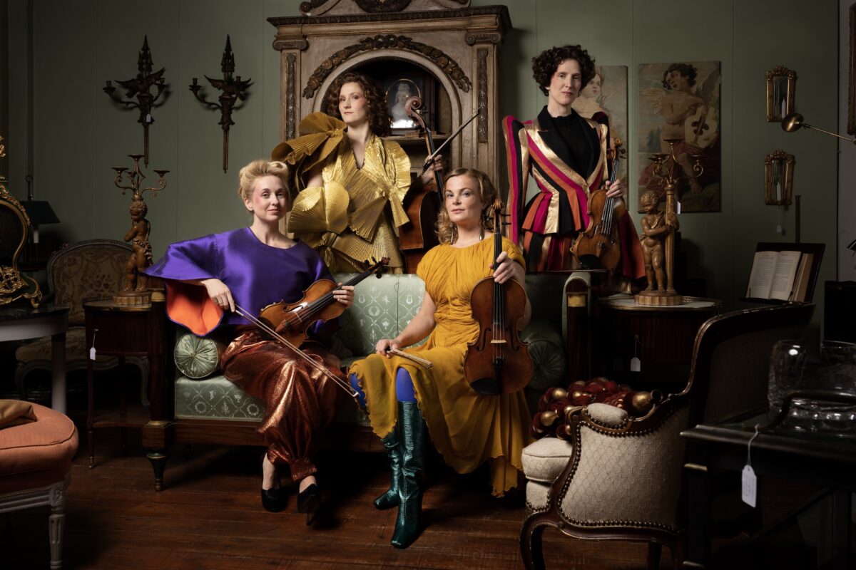 Het Ragazze Quartet is aanwezig op Hoogtij Festival 2024