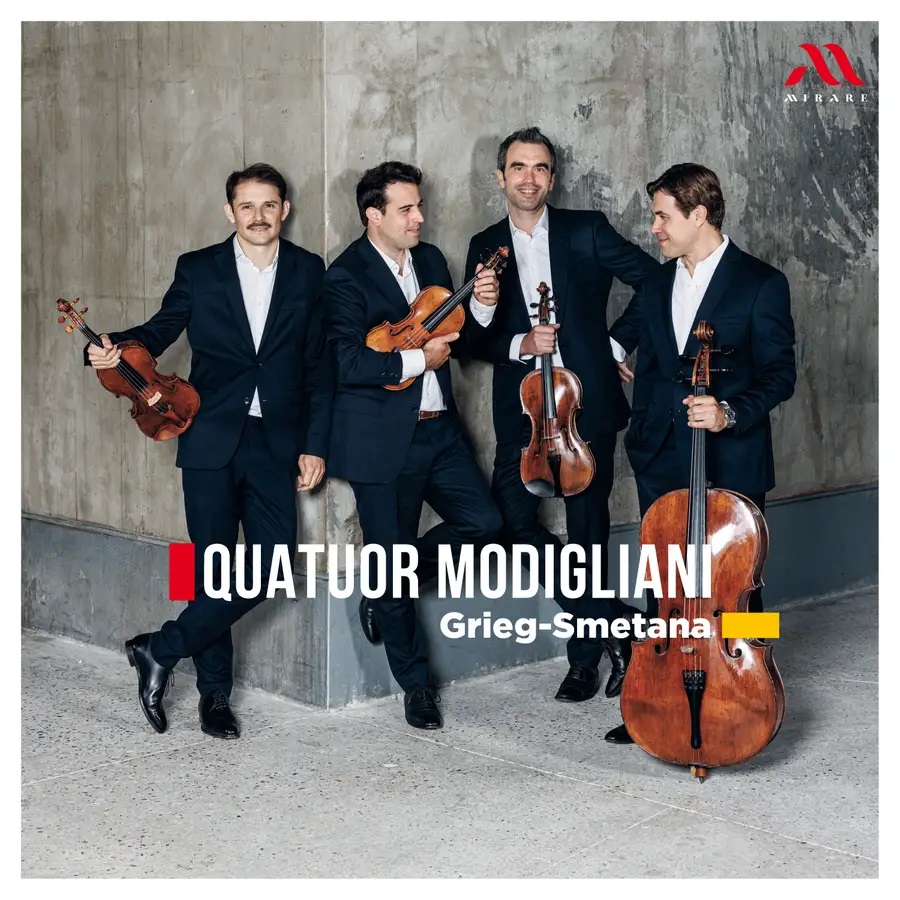Quatuor Modigliani Grieg, Smetana